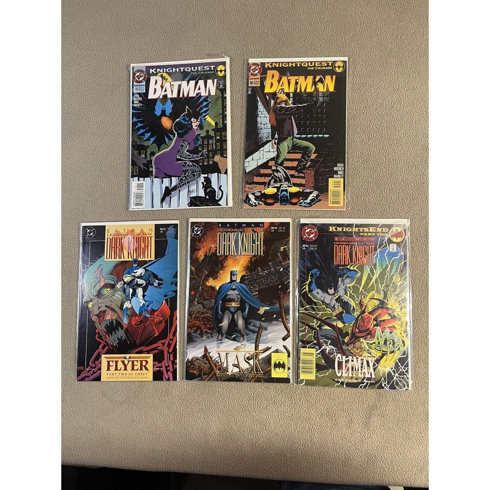 Batman Knightquest Dark Knight Legends of the Dark Knight Comic Books Lot
